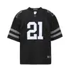 Uniforme de Hockey sobre Hielo Americano de Manga Corta para Hombre y Mujer de Malla Transpirable de Secado Rápido Camiseta Deportiva de Rugby Baloncesto Jersey Deportivo Casual y Holgado