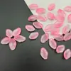 Estrella Cristal tailandés diy accesorios de joyería pétalo antiguo horquilla hebilla para la cabeza material para aretes 12X19 vidrio flor de durazno gorda