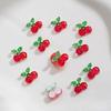 Liquidación Mini Coloridas Frutas de Verano Resina Decoraciones para Uñas Hielo-Transparente Color Caramelo Fresa Cereza Accesorios para Uñas