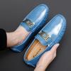 Nuevos Mocasines de Hombre Otoño 2026 Talla Grande Slip-On Casuales Zapatos de Piel para Hombre