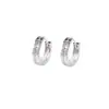 Hebilla de Oreja de Estrellas Estilo Hombres de Montaña Textura Circular Cuatro Estrellas Pendientes Moda Femenina Combinan con Todo Pendientes de Alta Gama
