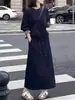 Estilo Perezoso, Atmósfera Suave, Conjunto de Falda con Sudadera para Mujer, Nuevo Conjunto Casual de Dos Piezas con Falda para Otoño e Invierno, Aspecto Delgado Holgado