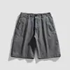 Pantalones Cortos de Herramienta Japoneses para Hombre con Múltiples Bolsillos Casual Sueltos de Pierna Ancha Pantalones de Mediamañana Perezosos para Hombre Pantalones de Sentido Avanzado Ropa para Hombre
