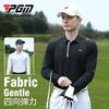 PGM Ropa de Golf para Hombre Camiseta de Manga Larga Manga de Seda Helada Perforada con Láser Top Deportivo de Verano Camisa Polo