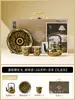 Fabricante 999 Prata Dourada Um Bule Duas Xícaras Elegante Caixa de Presente Yaoshixiong Conjunto de Chá Kung Fu Caixa de Presente Especial para Fazer Chá