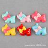 Colgante Pajarita Infantil Cachorro Clip Material Diadema Bolso Accesorios para el Cabello DIY Llavero Bebé Accesorios de Resina Al por Mayor