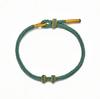 Pulsera de Cuerda Roja Tejida a Mano para el Año de la Vida con Cuentas Semiterminada DIY Accesorios Pulsera Pareja