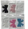 Conjunto de 24 peças de suportes adesivos universais para celular, com ventosas de silicone quadradas, multifuncionais e antiderrapantes, sem necessidade de furos, prontos para uso pelo fabricante.