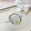 Pulsera de Cristal Natural Qiaoen para Atraer Riqueza, Cuentas de Fantasma Verde, Pixiu de Citrino, Pulsera Versátil de Nicho para Mujeres para Enviar a Amigos
