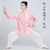 Tai Chi Feminino Novo Estilo 2026 Algodão Linho Uniforme de Prática de Tai Chi para Mulheres Verão Oito Seções Qin Exercício Primavera e Outono