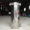 Filtro de Manga de Precisão Tanque de Filtro de Circulação de Água de Resfriamento Química Diesel Filtro de Sedimentos Esgoto Aço Inoxidável