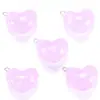 Pingente de amor de resina luminoso de gelo fofo para joias DIY, colar, pulseira, pingente decorativo W328