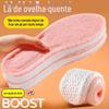 Palmilha quente de inverno temperatura constante masculina e feminina aquecimento quente absorvente de suor respirável desodorante macia tapete de tênis atacado