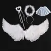 Asas de Anjo Andorinha Asas de Pena Asas de Pena Adereços Crianças Adulto Performance Asas Atacado