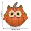 Nuevos adornos de calabaza de resina de Halloween transfronterizos, manualidades, decoraciones de escritorio para el hogar, decoraciones de ambiente festivo
