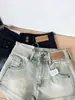 Pantalones Cortos de Mezclilla Retro de Verano 2026 para Mujer, Versátiles Adelgazantes de Pierna Ancha en Línea A, Hot Pants