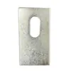Peça de Fixação a Seco Galvanizada Peça de Fixação a Seco para Mármore Peça de Projeção de Curva Dupla Placa Plana Tipo T Peça Soldada Conector de Pedra para Fachada Cortina de Vidro 4*40