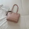 Bolsa Tote Shuai Mi Jia 2026 Nuevo Estilo Coreano Moda Bolso de Hombro Simple Moderno Elegante para el Trabajo