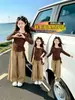 Conjunto de Ropa de Otoño para Niñas 2026 Nuevo Estilo Moda Infantil Elegante Estilo Coreano Casual Conjunto de Dos Piezas Ropa Estilo Primavera y Otoño para Niñas