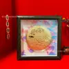 Moneda conmemorativa de oro puro 999 Feliz Cumpleaños 50mg, un adorno de oro que trae riqueza, un regalo promocional popular para transmisiones en vivo