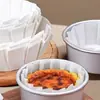 Forminhas de Papel Oleado Basco para Bolo, Não Requer Dobra, Resistentes a Altas Temperaturas, Papel Antiaderente para Desenformar Bolo, Papel com Borda à Prova de Óleo
