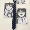 Corbata de Pareja DK Estilo Japonés Estilo Academia Corbata Uniforme JK Insignia Rayada Accesorios Casuales para la Universidad Artículos Pequeños