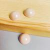 Crema Semiredonda 6-25mm Accesorios de Perlas Parche DIY Pendientes Pasador Botón Accesorios Materiales Cuentas Sueltas Brillante