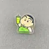 Presente para Loja de Chá com Leite: Chá Gu Ming, Chá Ba Dao Ba Wang, Clipe de Acrílico PP Ji Dian Dian, Clipe de Armazenamento, Clipe para Prova