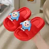 Pantuflas Infantiles de Interior para Niñas Muñeco Huevo Lindo Verano Fiesta Dibujos Animados Niños Baño Suela Gruesa Antideslizante Bebé Fondo Plano