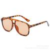 Óculos de sol com armação grande e lentes duplas, nova tendência da moda, 5181, personalizados, para ensaio fotográfico de rua