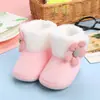 Zapatos gruesos para bebé con forro polar de invierno, suela suave, cálidos, 0-12 meses, para niños y niñas pequeños, zapatos calcetín, zapatos de algodón