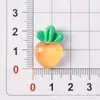 Cor de fruta pérola transparente simulação morango acessórios de joia diy copo d'água capa de celular patch de resina atacado