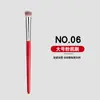 Set de 30 Brochas de Maquillaje Estilo Chino Rojo Zhenghong, Set de Brochas para Sombras de Ojos, Brocha para Corrector, Brocha para Párpado Inferior, Set Completo de Herramientas