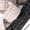 Cinta de felpa a cuadros estilo pequeño fragante de seda dorada y plateada DIY moño accesorios para el cabello ropa ropa bolsos zapatos y sombreros decoración