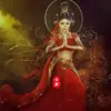 Danza Voladora Estilo Antiguo Estilo Chino Región Occidental Performance Vuelo Dunhuang Traje de Danza Ropa de Mujer Estudio Estilo Exótico Performance Hanfu