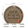 Tapa de Drenaje de Piso para Baño y Cocina, Sello de Drenaje de Goma Suave a Prueba de Insectos y Eliminador de Olores, Nuevo Estilo Chino