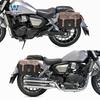 Coche muscular Wolf adecuado para Benda BOX400 bolsa lateral bolsa de lona bolsa para portátil de negocios maletín modificación portaequipajes de liberación rápida Especial