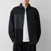 Camisa de Mezclilla Patchwork Casual Urbana para Hombre Mokamke, Chaqueta de Mezclilla Nueva Otoño 2026 para Hombre, 50458