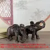 Coleccionables Antiguos Chapados en Cobre, Adornos Propicios y Cumplidores de Deseos, Artículos de Cobre, Decoraciones Propicias de Mesa de Centro de Elefante, Decoraciones para la Entrada Principal del Hogar
