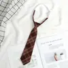Traje de Pareja JK Corbata para Hombre Estilo Preppy Perezoso Libre Estilo Japonés Camisa Uniforme Corbata Lazo de Uniforme Escolar para Niña