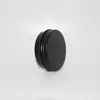 Caja de Aluminio Negra Mate de 60g 68*25mm para Cera para el Cabello, Hojas de Té, Hilo de Pescar, Joyería y Clasificación de Cuentas