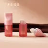Huayi Moldagem por Injeção Tubo de Batom Semi-transparente Materiais de Embalagem Personalizados Cor Maquiagem Batom Brilho Labial Cosméticos HY-5505
