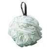 Esfera de baño grande de encaje de alta calidad, no se desintegra, bola de flor de baño ultrasuave, bola exfoliante y de baño, herramienta de baño para mujer