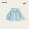 Ropa para Niños Bangxuan Sudadera con Capucha para Niños Estilo Primavera y Otoño Top Rayado de Bloques de Color para Niños Cárdigan con Capucha para Niñas Ropa de Otoño
