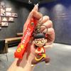 Nezha 2 Niño Demonio Viene al Mundo y al Mar Dibujos Animados 3D Tridimensional Llavero Colgante Ao C Colgante para Bolsa Pequeños Regalos Venta al por Mayor