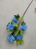Hortensia de madera artificial de 5 cabezas bola de nieve flor artificial viento ins cinturón hortensia de fruto pequeño decoración para sala de estar hogar flor falsa decorativa