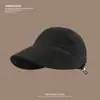 Sombrero de Protección Solar, Mismo Estilo que el de las Estrellas Femeninas para Cubrir la Cara, Rayos UV, Ala Ancha, Sombrero de Pescador de Alta Gama, Gorra de Béisbol para Hombres