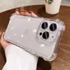 Funda Súper Resistente Anti-Caídas Adecuada para Apple 16 Pro, Nueva Funda Transparente iPhone 17 Pro Max con Airbag Anti-Caídas