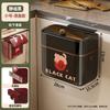 Bote de Basura Colgante de Pared para Hogar Cocina con Tapa Sala de Estar Inodoro Baño Bote de Basura Cubo de Almacenamiento Colgante para Espacios Estrechos para Desecho de Cocina