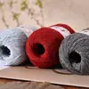 Hilo de lana acrílica mezclado con cielo estrellado de colores tejido a mano para suéter bufanda sombrero DIY ovillos de hilo fino para bebé